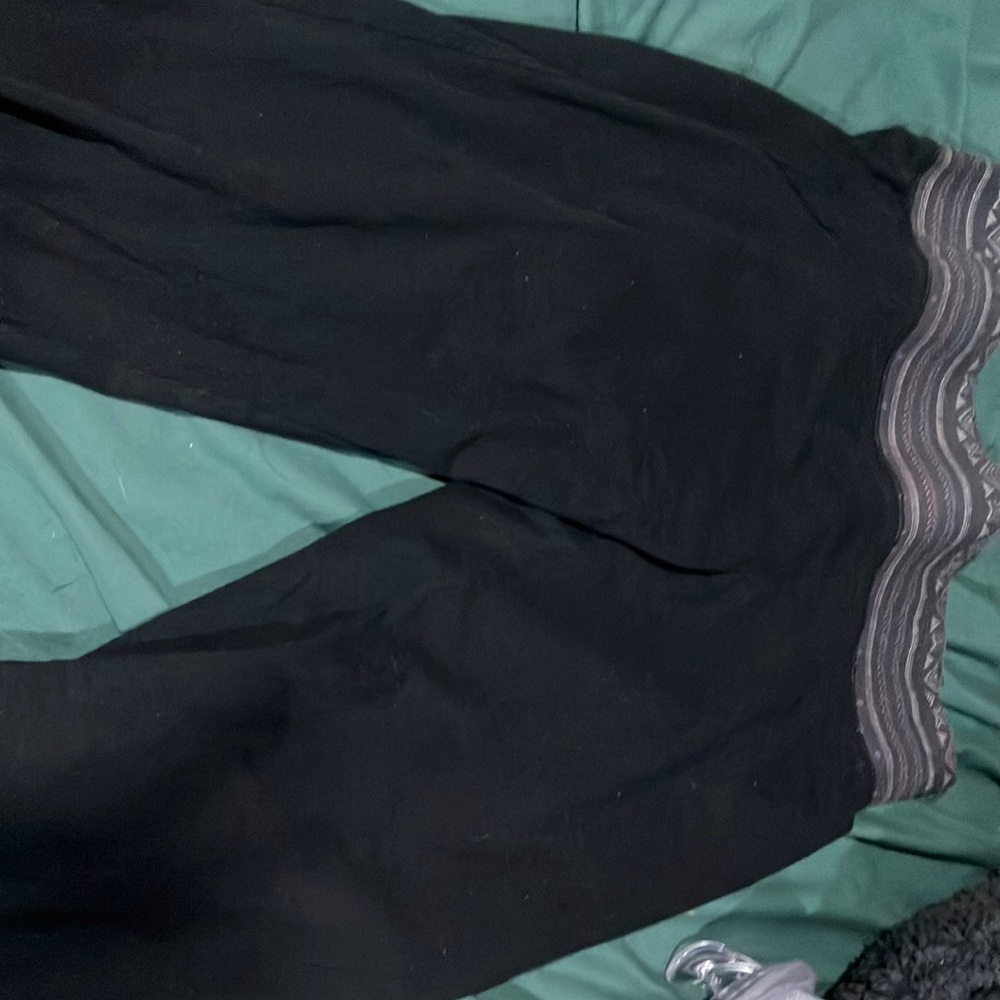 Flared leggings